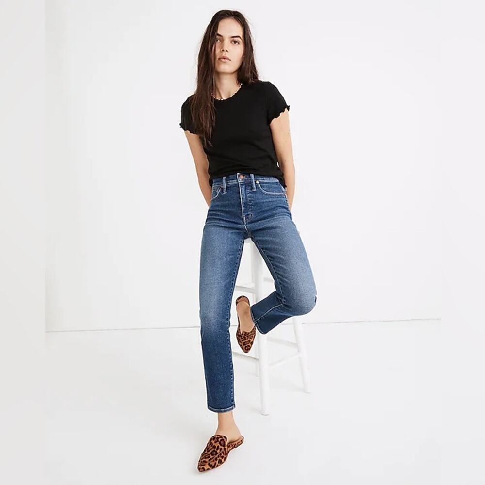 Madewell Stovepipe Jeans in Manchester Wash Size 26‎